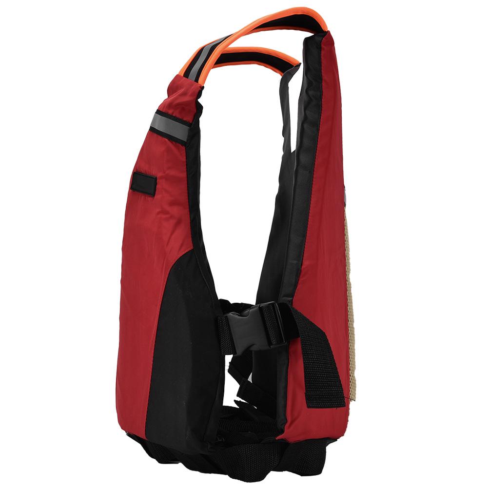Kayak Natación Adulto Chaqueta de Flotabilidad Chaleco Salvavidas Correa Reflectante con Silbato (naranja)
