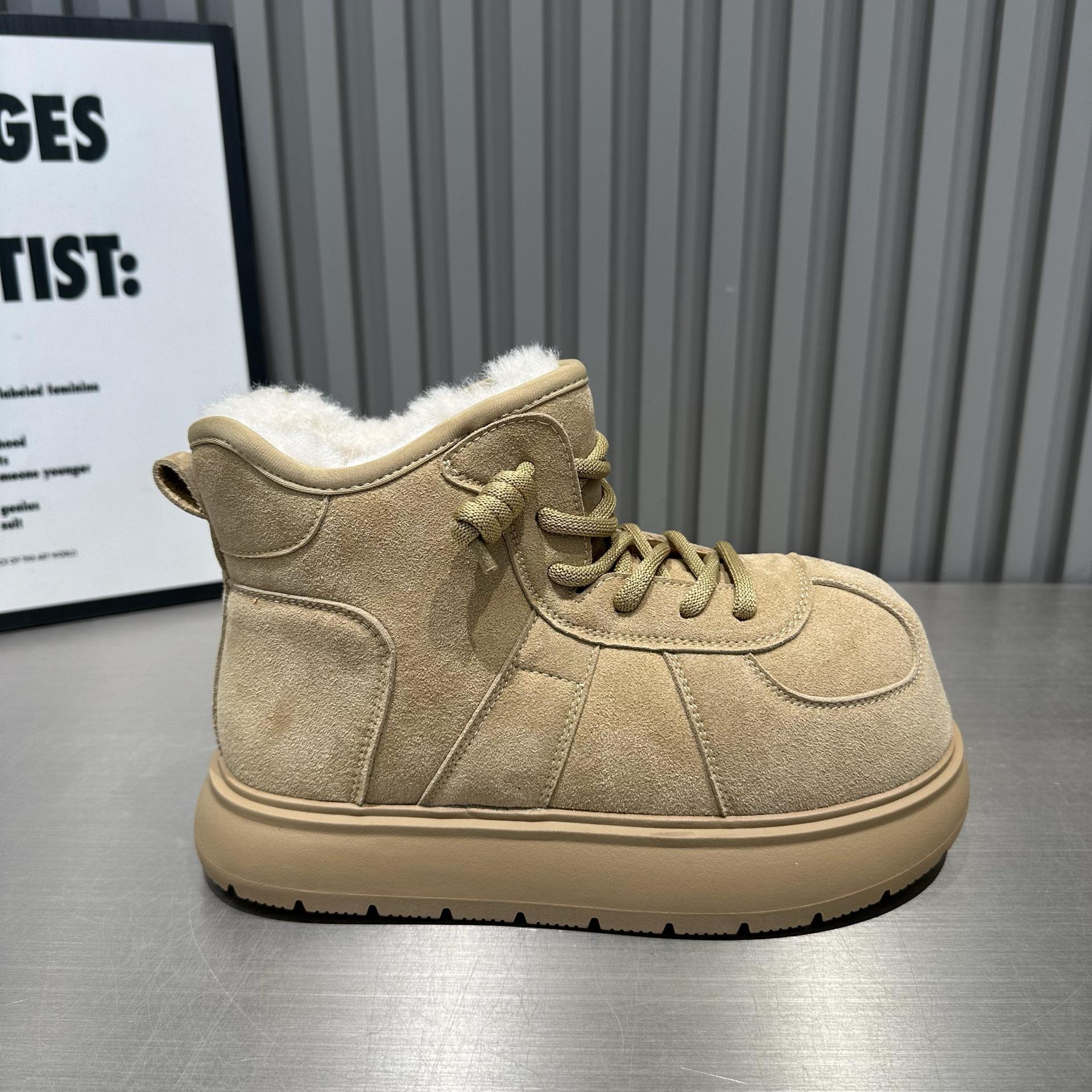 

Kapibara ugly cute big head snow boots women s 2025 new velvet thickened warm comfortable lightweight non-slip cotton shoes 40