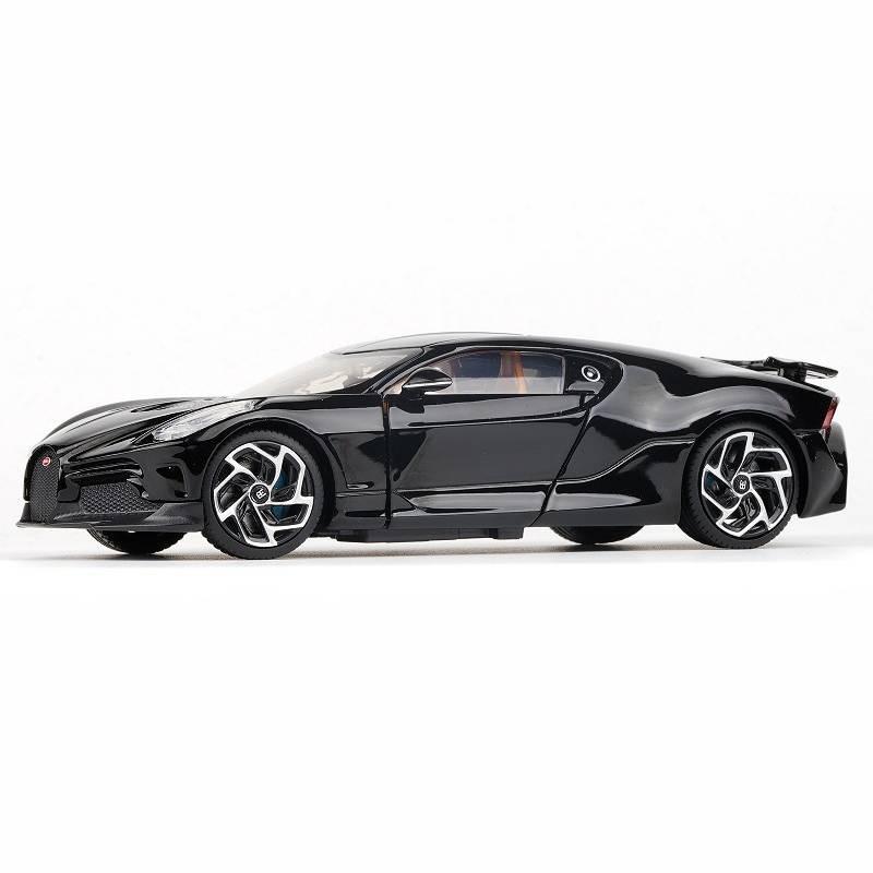 Simulation Alloy Bugatti Dark God Model Toy With Sound And Light Functions