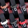 2Pcs Pu Leather Protection Wear Universal Car Seat Belt Buckle Cover Protector Anti-Collision Case Car Interior Accessories