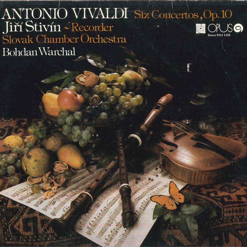 

LP Record BOHDAN WARCHAL, SLOVAK CHAMBER ORCH - Vivaldi Six Concertos, Op10 9111358 OPUS 1986 Czechoslov Classical Used