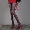 Lingerie Sexy Pantyhose Tights Women Fashion Striped Thigh High Stocking Women Tights Y2K Girls Punk Style Black Pantyhose Tight