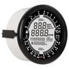 6 in 1 Digital Multifunction Gauge Speedometer Tachometer Water Temp Oil Pressure Total Mileage Voltage Indicator