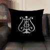 S-Steinway & S-Sons Cushion Cover Summer Breathable Linen Organic Fabric Double-Sided Printing Sofa Pillow Case Home Decor