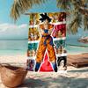 Goku Fashion Beach Towel: Ideal for Summer Adventures Soft, Absorbent and Quick Drying Suitable for Swimming and Bathing