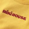 Long One Made in Going to Yellow [MIKI HOUSE] Sweatshirt, Sleeve, Logo, Plain, Point, Japan, Boys, Girls, Babies, Kids, Children's Clothing,