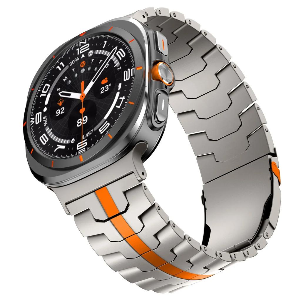Titanband für Samsung Galaxy Ultra Watch 7 47mm Metallarmband für SAMSUNG GALAXY ULTRA 47MM 47 Luxuriöses Business-Armband Correa
