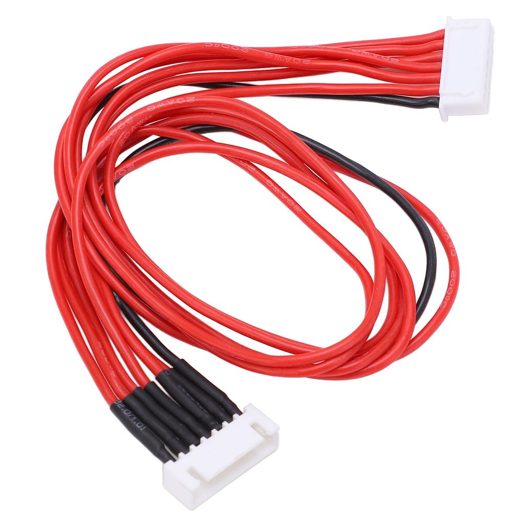 Cabo de Bateria 6s 12,4 pol. Plástico Silicone Cobre Robusto Durável Cabo de Extensão com Plugue de Balanceamento 6s para