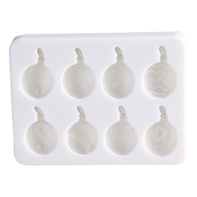 

Unique Balloon Silicone Baking Moulds Festival Balloon Silicone Fondant Mould Set for Birthday Cakes Decors and Crafts 1