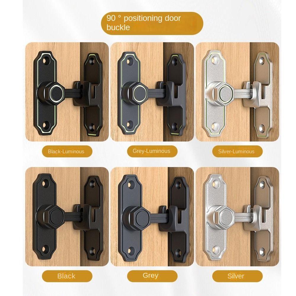 Safety Door Lock Guard Anti-theft Door Hasps Protable Door Catch Bolt Furniture Hardware