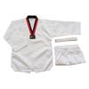 Children's Taekwondo Dobok: Breathable, White, Long-Sleeved Set for Martial Arts Training and Competition - Suitable for Spring and Autumn.