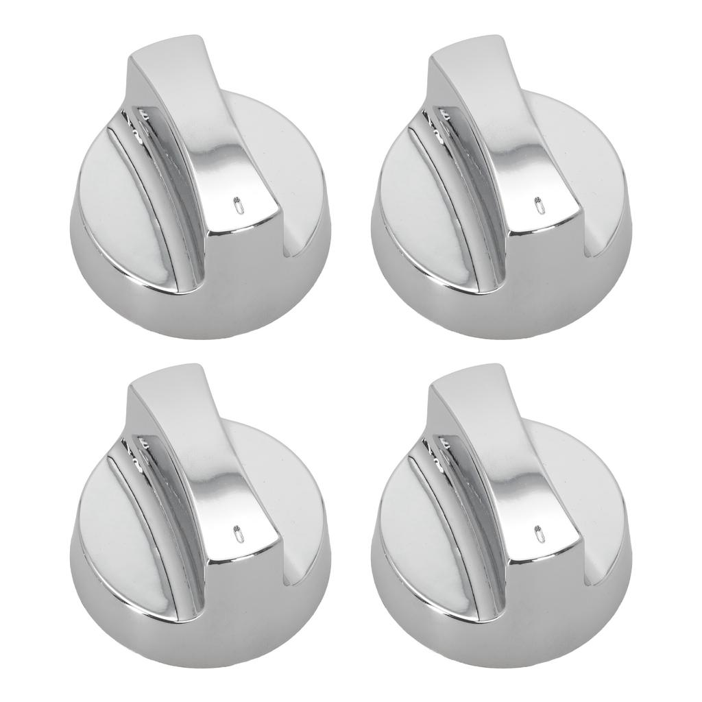 Příslušenství pro plynový gril 4ks Pokovené knoflíky pro vylepšenou estetiku