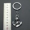 Charm Retro Metal Ship Anchor Keychain Bag Hanging Adventure Shipr Pirate Keyring Badge Car Key Trendy Personalization Gifts