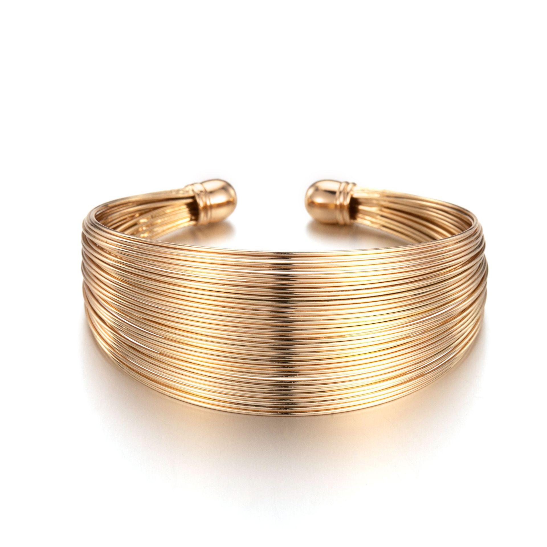 

Factory, Metal Bracelet Open Bracelet Personalized Street Fashion Jewelry