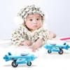 2025 Multi-pattern Creative Toys Mini Wooden Airplane Kids Baby Educational Gift