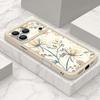 Pastoral Wildflower Case For iPhone 18 Pro Max Shockproof Bumper Soft Silicone Cover For iPhone 17 16 15 14 13 Pro Max 17E