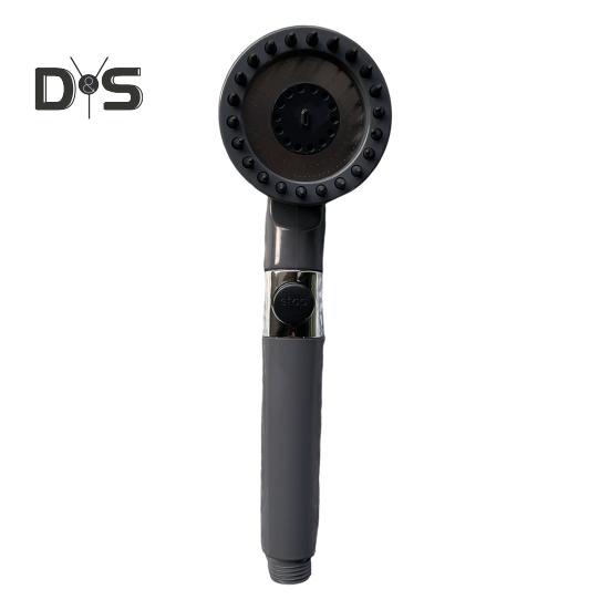 Pulverizator de duș Cap filtru portabil Moduri de debit de apă reglabil Turbocompresor de înaltă presiune Pulverizator de duș portabil, fix, dublu