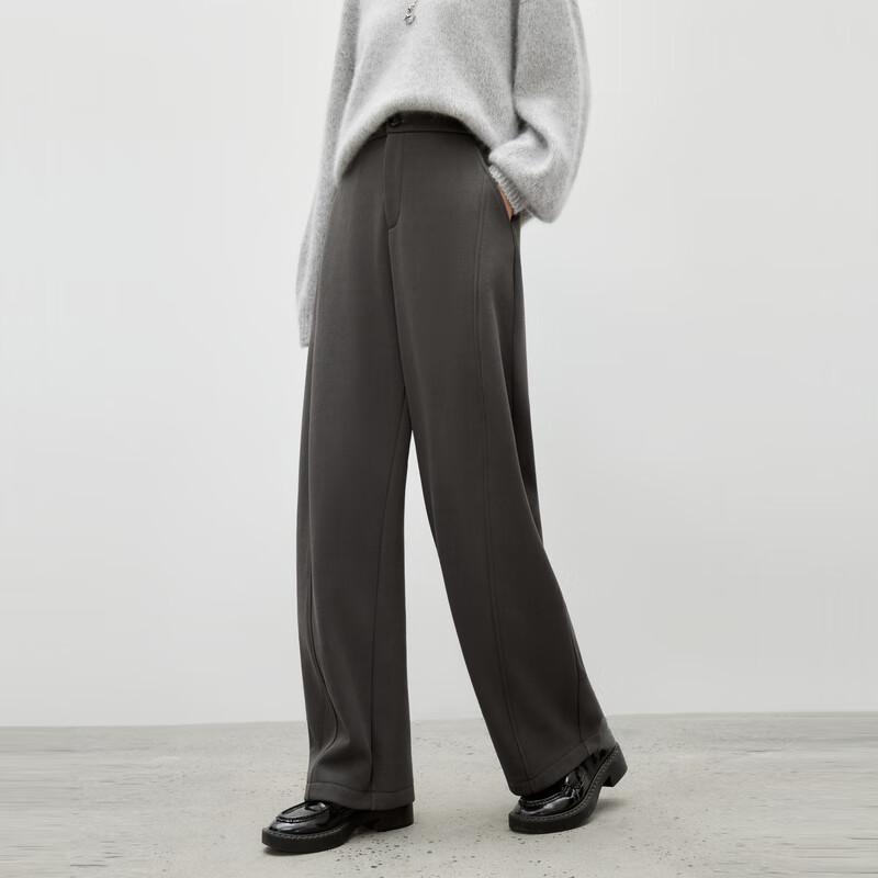 

Women s High-Waist Fleece-Lined Casual Pants S