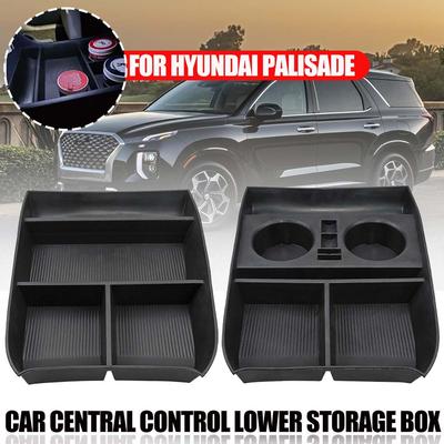 Central Control Lower Storage Box For Hyundai For Palisade Car Storage Box For Palisade Central Control Storage Box