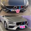 3 pcs Auto Car 3 Colors Front Grill Covers For VOLVO S60 V60 Accessories decoration -2024