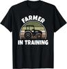 Farmer In Training Tractor Funny Farming Agriculture Gift Unisex T-Shirt