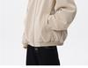 Men's American Style Fur Collar Winter Jacket - High Street Fashion Warm Hooded Cotton Coat