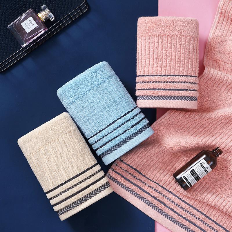 Pure Cotton Towel Thickened Absorbent Towel Supermarket Household Adult Face Towel