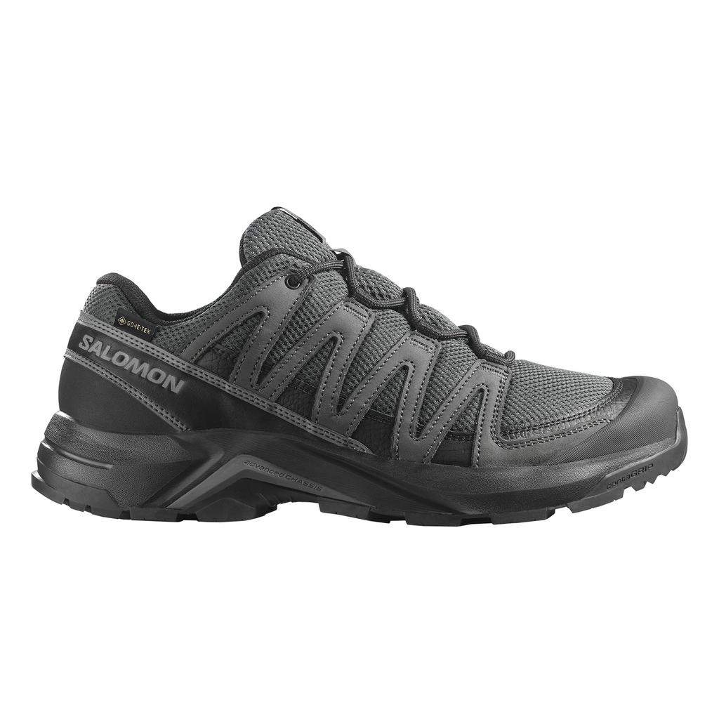 Salomon RECON WP Hiking and Trekking Size X-ADVENTURE Men's Shoes, 27, L47809200, Asphalt/Castlerock/Black