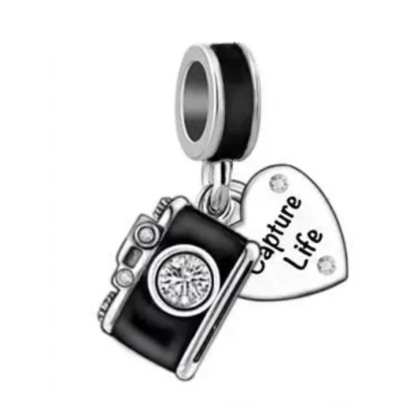 Copper Fashion Avocado Strawberry Cherry Fruit Series Charms Bead Fit Original Bracelets Diy Jewelry Making