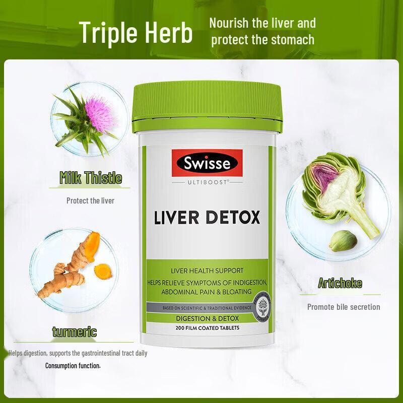 Swisse Liver Detox & Support Tablets