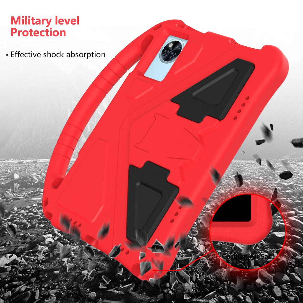 Kids Funda EVA Case For Infinix Xpad 20 2025 2024 11.0 Inch With Portable Hand Holder Kickstand Cover Shockproof Protect Shell
