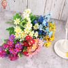 1 Bouquet 7 Branch 28 Heads Cute Silk Daisy Artificial Flower DIY Wedding Party Flower Bouquet Home Decoration Fake Daisy Flower