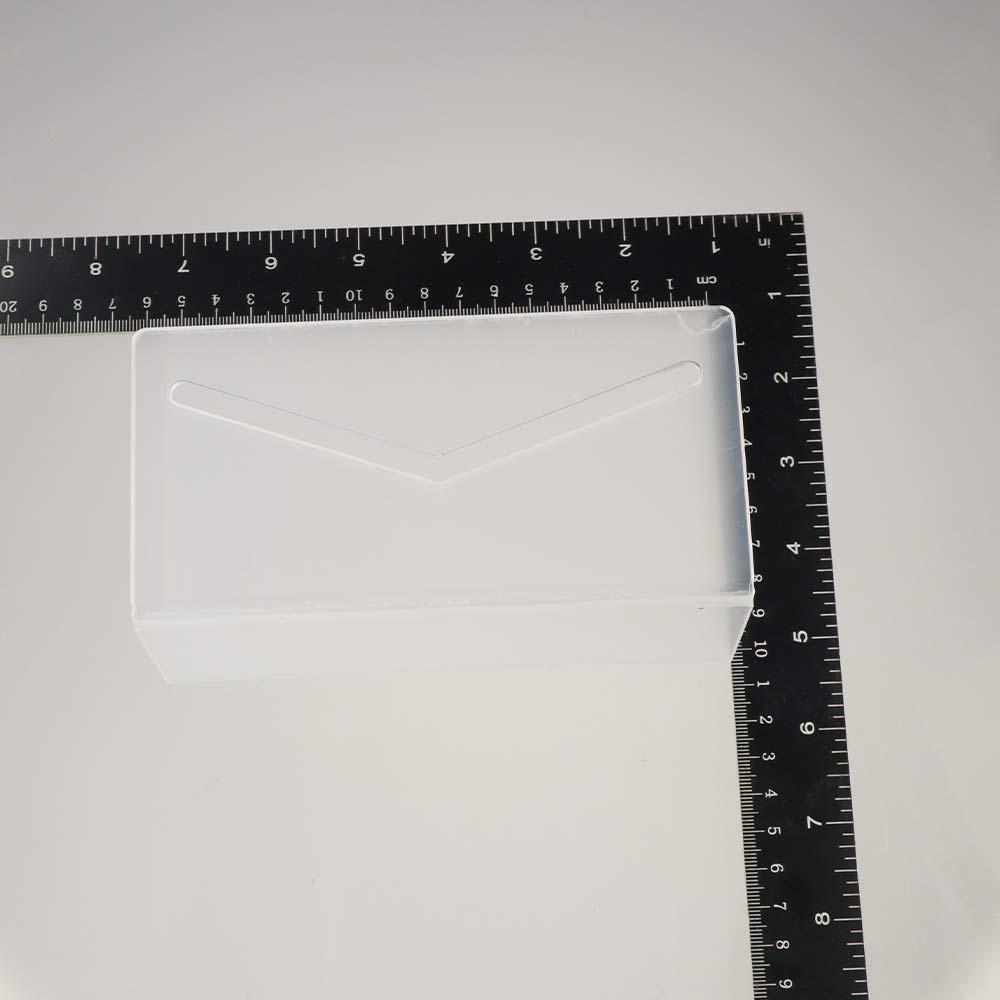 Acrylic File and Letter Holder Lightweight Envelope and Bill Sorter Mail Holder Rack  School