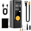 Tire Inflator Portable Air Compressor, 3X Faster Portable Air Pump for Car Tires, 12V Car Tire Pump with Digital Pressure Gauge, Mini Bike Tire Pump,