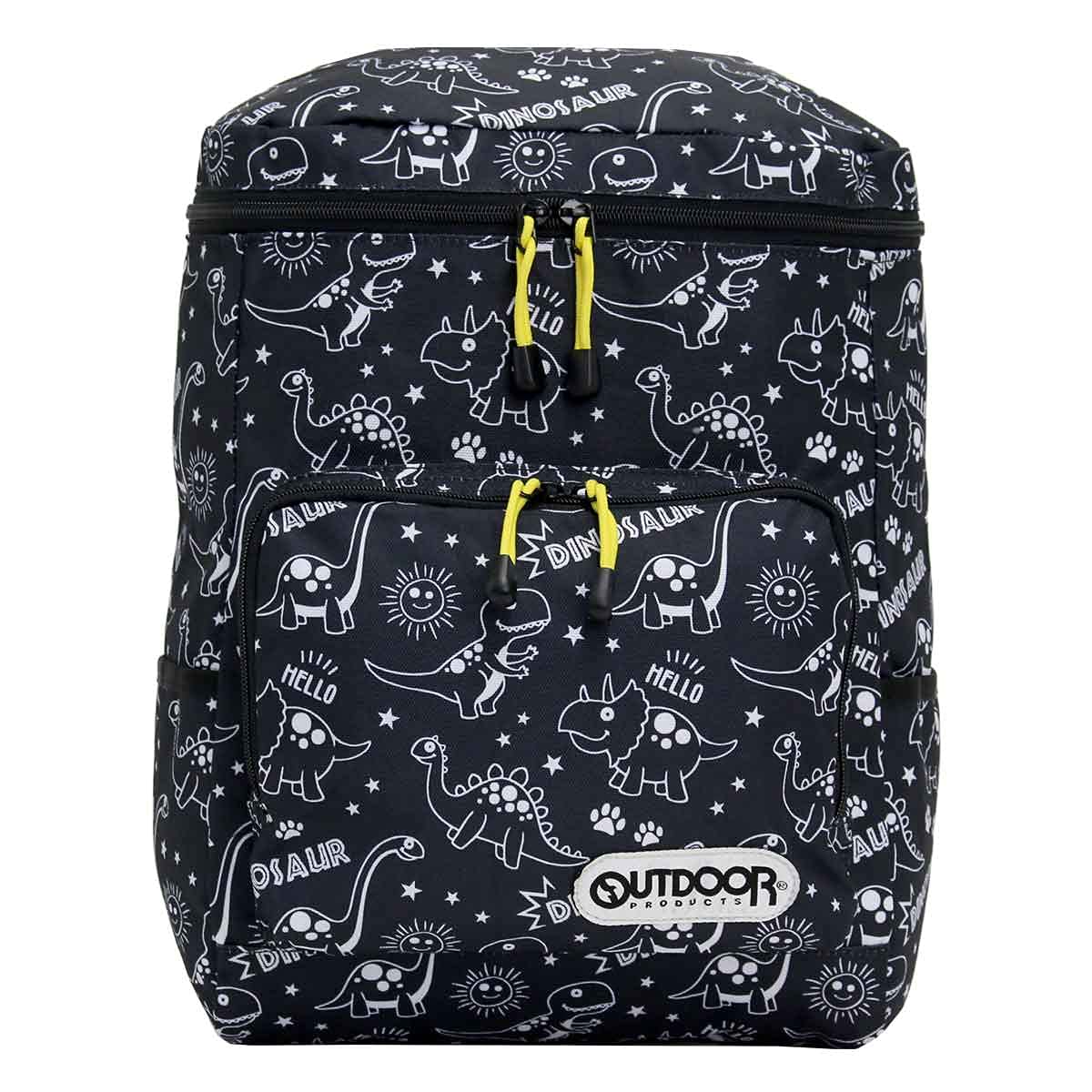 

Outdoor Products Square Backpack/Daypack for Kids and Juniors, Perfect Gift (Square/Dinosaur Black)
