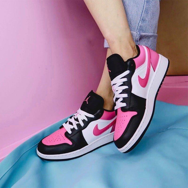 Jordan 1 Low Pinksicle GS 554723-106