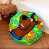 Courage the Cowardly Dog and Scooby-Doo  Pattern, Automatic Folding Umbrella, Portable and Foldable Design, 8 Ribs, a Christmas or Birthday Gift.
