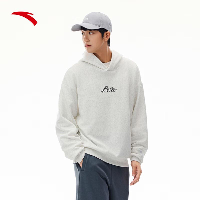 Anta Unisex Spring Casual Hooded Pullover Sweatshirt