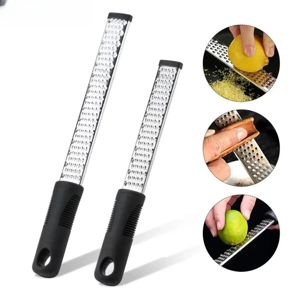 30cm Stainless Steel Peel Lemon Cheese Vegetable Manual Grater Peeler Sharp Blade Choppable Cheese Kitchen Tools