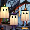 3pcs Halloween Witch Hat Lantern: An Eerie Outdoor Decoration For The Garden! Halloween Decorations Wedding