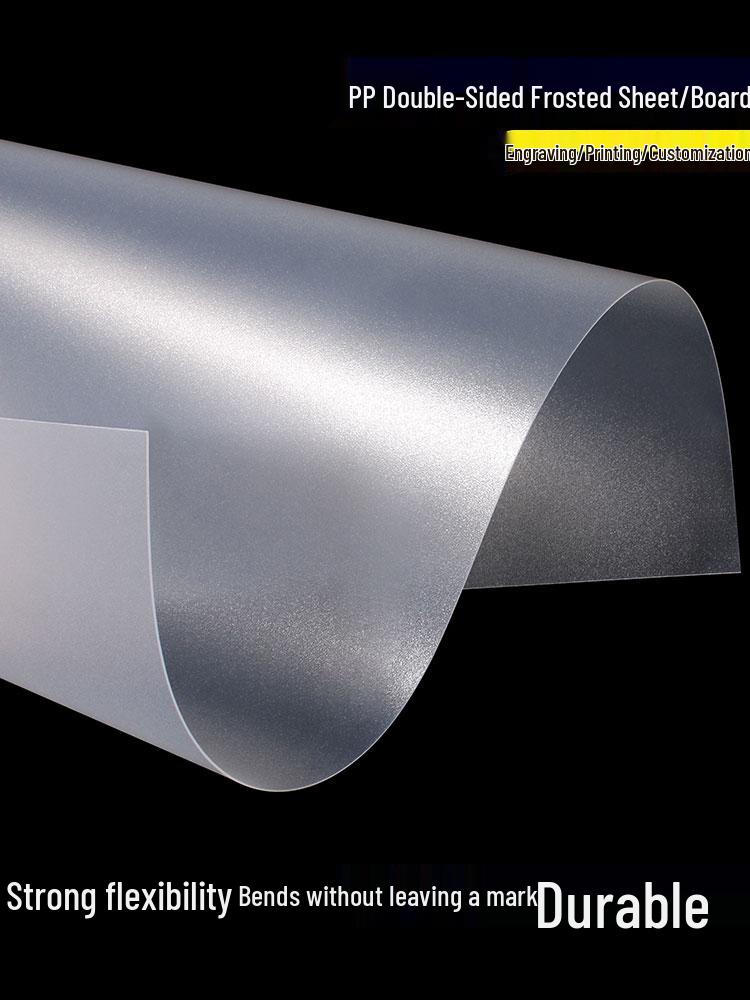 Frosted Semi-Transparent Cuttable Plastic Sheet Separator (PP/PVC/PET)