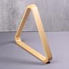 Pool Balls Holder Solid Wood Billiard Triangle 57mm American Size Durable Ball Rack for Professional and Home Pool Tables