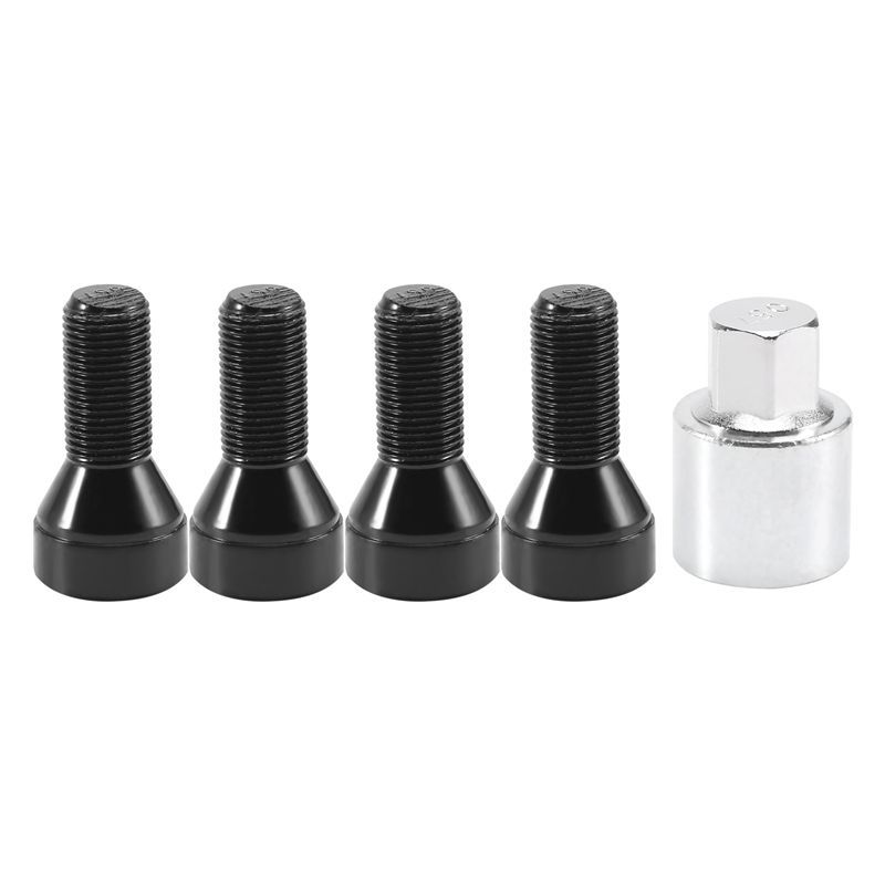 AC34- Wheel Stud Bolt Locks 14X1.25MM For BMW High Security Type Wheel Lock Set 36136792851