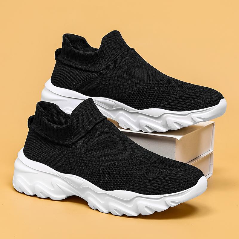 Unisex Wanderschuhe Morgendliches Joggen Atmungsaktives Mesh Leichte Bequeme Sneaker Trendige Laufschuhe für Herren Damen