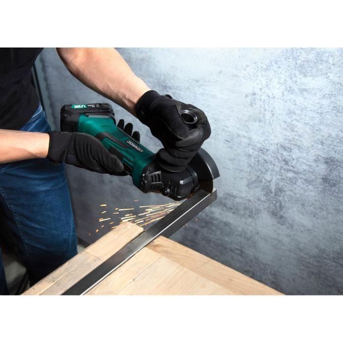 Meuleuse sans fil 115mm VPower 20V - VONROC - AG501DC