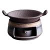 Fogão de Chá Cerâmico Resistente ao Calor Aquecedor com Suporte para Velas de Chá Para Difusão de Óleo Essencial E Aquecimento de Bule Decorações para Casa