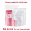 ZISIZ Transparent Self-Sealing Food Storage Bags