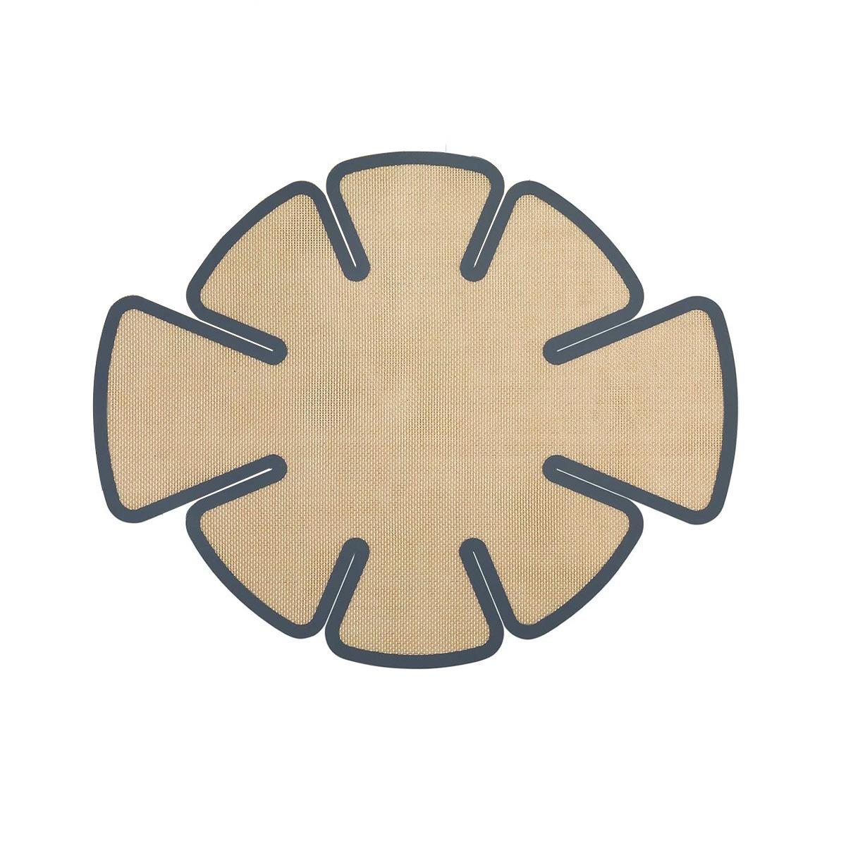 

Silicone Baking Mat Non Stick Liner for Oven Baking Reusable Heat Resistant 37x46cm Round Shape 0 4mm Thickness Baking Sheet Protector One Size