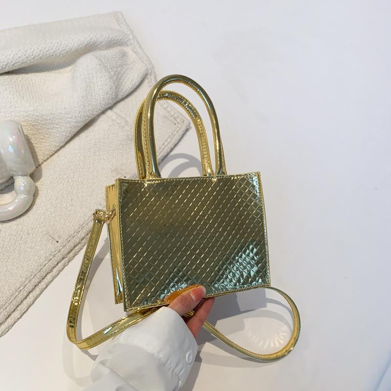 Stilvolle kleine quadratische PU-Tasche für Damen in trendigen Farben, perfekt für den lässigen Weg zur Arbeit