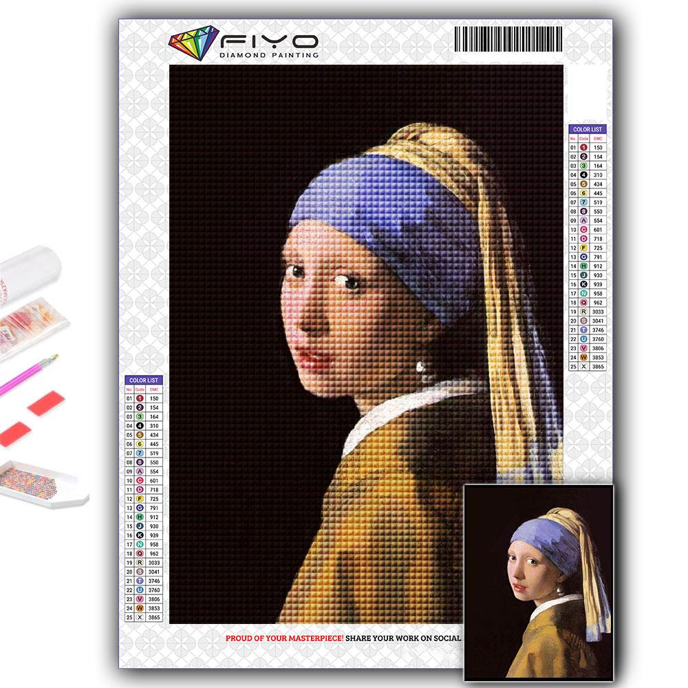 5D DIY Diamond Painting Cross Stitch World Famous Painting Diamond Embroidery Mosaic Wall Art Home Decoration